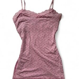 Y2K Aeropostale cami top with lace details